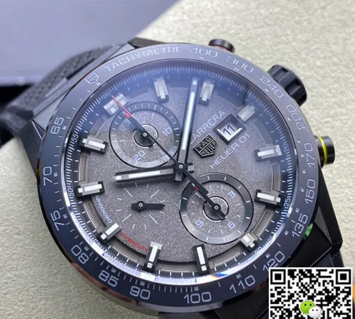 TAG Heuer Carrera CAR201J.FT6087 XF Factory 1:1 Best Edition Replica Watch Grey Strap